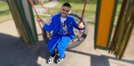 Новая коляска для Артёма